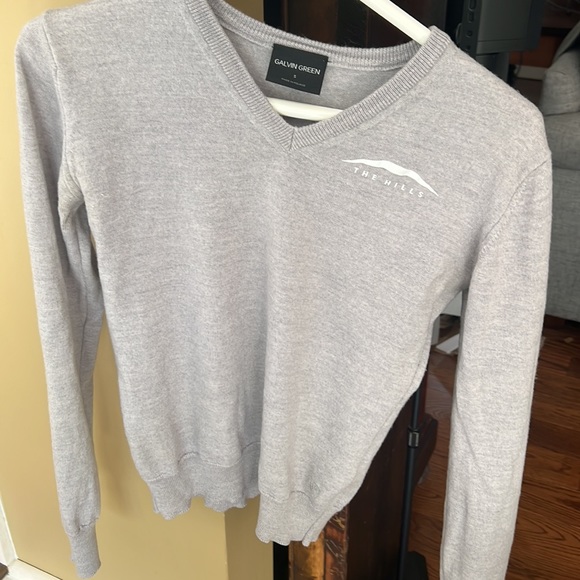 Galvin Green V neck sweater - Picture 3 of 4